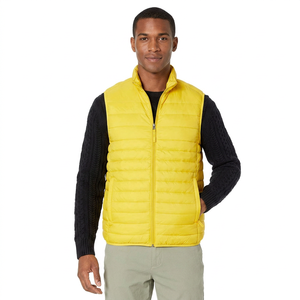 Chaleco Bomber Acolchado sin Mangas para Hombre y Mujer con Logotipo Personalizado OEM, Estilo Nuevo y Moderno - Product Image 1