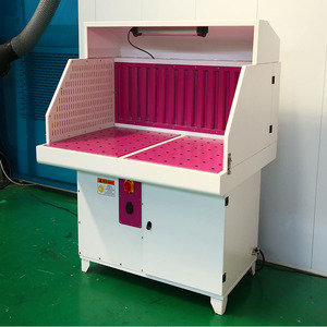 Bàn mài khô ngang, tình trạng mới, dùng trong chế biến gỗ, đánh bóng, hút bụi đá, hàn, bàn hút khí thải - Product Image 6