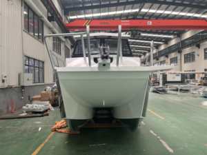 Barco de aluminio <span class=keywords><strong>Gospel</strong></span> 8,8 M 29ft CE certificado catamarán barco de pesca grado marino ocio Barcos de crucero precio de fábrica - Product Image 2