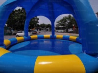 Tente de piscine gonflable Yuedong de qualité supérieure pour adultes, idéale pour les fêtes en jardin, les bars flottants en PVC et la plage pour l'arrière-cour