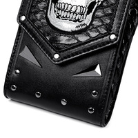 Halloween sac à main cercueil sacs à main pochette sac à bandoulière fête petit sac à bandoulière Spooky Goth horreur mignon portefeuille crâne téléphone sac