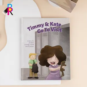 Baskı ciltli çocuk İncil hikayesi kitapları özelleştirilmiş çocuk İngilizce kitap