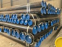 Tuyau en acier au carbone sans soudure Sch40 Sch80 ASTM A53 B API, tuyau de pétrole, services de soudage et de découpe pour la construction aux Émirats arabes unis et en Arabie Saoudite
