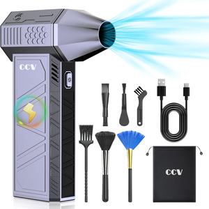 Souffleur d'air électrique sans fil CCV 150000 tr/min Nettoyage comprimé pour clavier PC 3 vitesses réglables Rechargeable Industriel - Product Image 1
