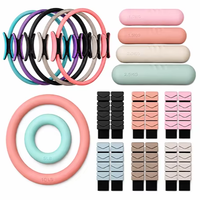 Ensemble d'haltères en céramique recouvertes de caoutchouc de 2 lb pour femmes, idéal pour l'entraînement de fitness à domicile