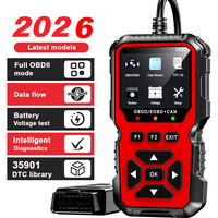 Instrument de diagnostic automobile OBD2 V530, instrument de diagnostic des pannes, détection et décodage des pannes de batterie et de moteur