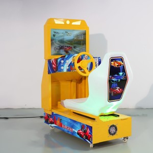 Kids Driving Race Car Arcade <b>Machine</b> Racing Rig Motion Racing - Product Image 4