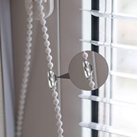 Chaînes à billes verticales de remplacement pour stores romains Connecteurs de cordon en acier inoxydable Fermoirs d'extension