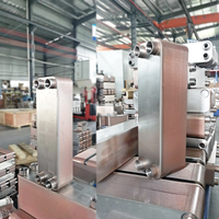 Nouvel échangeur de chaleur à plaques en acier inoxydable brasé, haute efficacité, écologique, étanche, 220V, pour la construction, l'énergie et l'exploitation minière