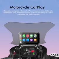Écran GPS RICOEL 7 pouces IP65 étanche, CarPlay, système d'exploitation Linux, Android Auto sans fil, Apple CarPlay, commande vocale (Siri/Google), 1 an