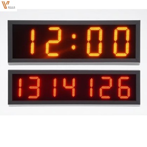 Kỹ thuật số lớn ngoài trời kích thước lớn dẫn hẹn giờ và điểm số hiển thị với từ xa cho đồng hồ đếm ngược tin nhắn tùy chỉnh Futsal <span class=keywords><strong>B</strong></span>ảng điểm - Product Image 5