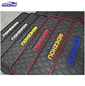Juego completo antideslizante, alfombrilla impermeable de látex 2D para suelo de coche, alfombrillas fáciles de limpiar para coche aptas para <span class=keywords><strong>SUZUKI</strong></span> <span class=keywords><strong>BALENO</strong></span> 2018 - Product Image 6