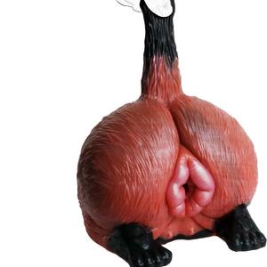 Florya Realistic Dual-Access Silikon becher Fox Vagina Gesäß Männliche Masturbation Tierform Saug handbuch Mastur batoren - Product Image 3