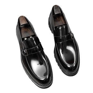 Zapatos Clásicos de Vestir para Hombre, de Cuero Genuino, Transpirables, Antideslizantes, con Cordones, para Otoño, Oficina y Fiestas - Product Image 3