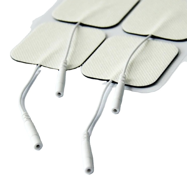 Wholesale Massagers Machine Non Woven EMG EKG Pigtail Unit Tens Electronic Self Adhesive Electrode Tens Re-use ECG Electrode Pad