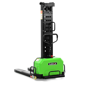 Precio bajo Nueva carretilla elevadora apiladora semi eléctrica 500kg 700kg 1,3 m 1,5 m Carretillas elevadoras eléctricas apiladoras de carga automática - Product Image 5