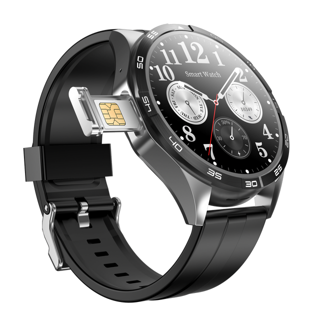 Q83 Android 4G SIM Card Smart Mens Luxury Phone Watch Amoled Smart Watch Health Monitoring Camera
