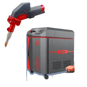 Machine de soudage laser portable 3 en 1 pour métaux 1000w 1500w 2000w Petite machine de soudage laser portable