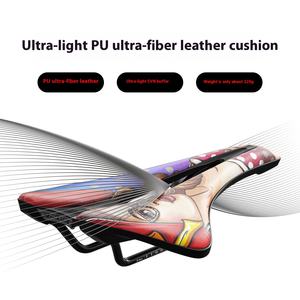 Nuevo diseño, superventas, ENLEE, sillín de bicicleta de montaña de cuero PU ventilado para hombres, todas las estaciones - Product Image 4