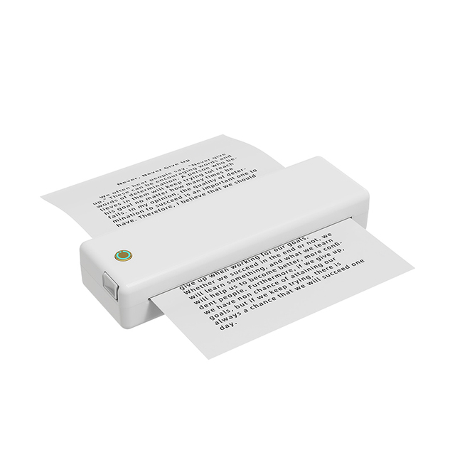 A4 Portable Mini Printer Photo Modern Travel Document Small Convenient Thermal Wireless Thermal Tattoo Printer