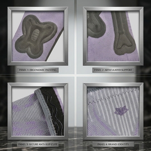 <span class=keywords><strong>Genouillère</strong></span> de sport personnalisée avec logo, coussinet en gel de silicone <span class=keywords><strong>et</strong></span> stabilisateurs à ressort, faible MOQ, design unique, manchon de compression pour genou, OEM - Product Image 4