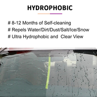 Nettoyant pour vitres de voiture Nano Windshield Anti Fog Ceramic Coating, revêtement céramique imperméable pour vitres, revêtement céramique professionnel pour vitres