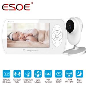 HD 1080P 4.3 pollici schermo LCD IR visione notturna Wireless connettività Audio Wifi a due vie Audio Baby Monitor telecamera per <span class=keywords><strong>il</strong></span> bambino <span class=keywords><strong>che</strong></span> <span class=keywords><strong>piange</strong></span> - Product Image 2