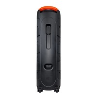 Enceinte portable 5.0 avec AUX, basses puissantes, longue autonomie, lumières LED RGB pour fêtes, voyages et usage domestique