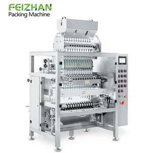 FEIZHAN Empaquetadora automática de gránulos de bolsita de azúcar de sal gomosa de varios carriles, máquina de embalaje de gránulos - Product Image 6