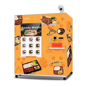 Distributeur automatique d'aliments surgelés à grand écran tactile avec chauffage rapide de 45S