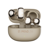 DMOOSTER D68 Creative OWS Earphone dengan Bahan ABS Universal Fit, Hadiah Earphone untuk Tahun Baru
