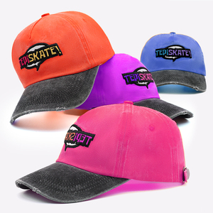 Casquette de baseball streetwear 5 panneaux, coupe souple, personnalisable, protection UV, style hip-hop - Product Image 1