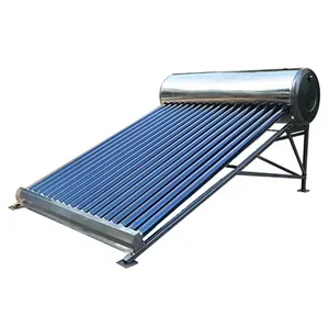 Caloduc basse pression populaire Options de geyser solaire Calentador Réservoir thermique Chauffe-eau solaire sans pression sur le toit