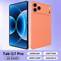 Tablet I17 Pro en Oferta, 10.1 Pulgadas, Android 15, 16GB+1TB, Wi-Fi, GPS, Navegación, 5G, Tablet PC para Juegos y Aprendizaje