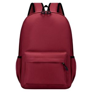 Hot Selling 2025 New Design Fashion Student Bag Solid Color <b>College</b> Durable Unisex <b>Backpack</b> - Product Image 4