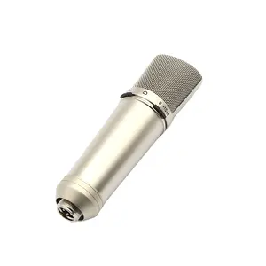 Shuaiyin SYC910 Manufactory Grande Diafragma Microfone Condensador para Gravadores De Voz, Jogos, Canto