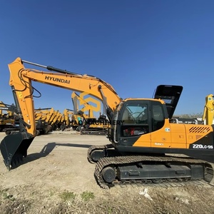 รถขุดไฮดรอลิกแบบตีนตะขาบ Hyundai 220LC-9S มือสอง สำหรับงานก่อสร้างคุณภาพสูงในเกาหลีใต้ - Product Image 1