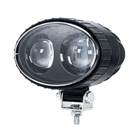 Lampe LED de zone de danger à point bleu de haute qualité DC12-80V 10W, projecteur bleu pour utilisation sur chariot élévateur