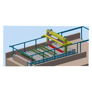 स्वचालित धातु विद्युत लाइन anodising मशीन एल्यूमीनियम anodizing लाइन के लिए एल्यूमीनियम प्रोफ़ाइल