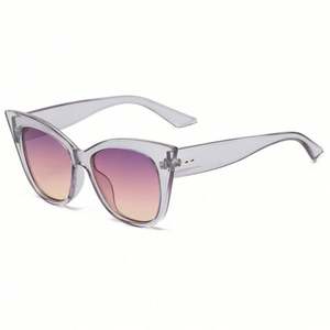 Gafas de Sol de Moda Vintage 2022 para Hombre y Mujer, Montura Grande, Lentes Degradadas, Gafas de Sol de Ojo de Gato Extra Grandes - Product Image 5