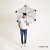 LS06 Pour Novel Design Nouvelle Innovation Promotion Impression Sun Rain Blunt Metro Blunt logo personnalisé Parapluie - Product Image 2