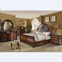 European Style Classic King Size Bedroom Set