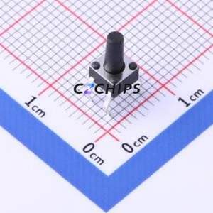 TSC016A08526A Tactile Switch Through hole Component (THT) Switch Round Button 2.6N Through Hole 4.5mm - Product Image 1