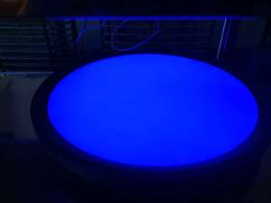 Panel de luz <span class=keywords><strong>led</strong></span> redondo regulable, 1000mm, 1200mm de diámetro, RGB, RGBW, CCT - Product Image 4