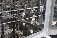 Dessiccateur électrique chimique industriel de laboratoire certifié Four de séchage sous vide à 200 degrés avec pompes avec contrôleur à microprocesseur