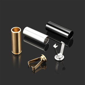 Accesorios para prendas de vestir: Terminales cilíndricos metálicos de dos piezas para cordones, puntas de cuerda, tapones para cordones de sudaderas con capucha - Product Image 6