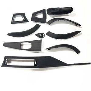 Kit de garnitures décoratives intérieures en fibre de carbone style M, 10 pièces, pour <span class=keywords><strong>BMW</strong></span> Série 3, Série 4, 3GT F30 F31 F32 F34 F35 F36 F80 - Product Image 1
