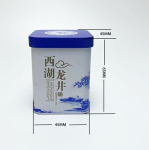 Bán buôn vuông <span class=keywords><strong>Cube</strong></span> tùy chỉnh trà tinplate bao bì container kim loại Trà hộp thiếc cho trà lỏng - Product Image 5