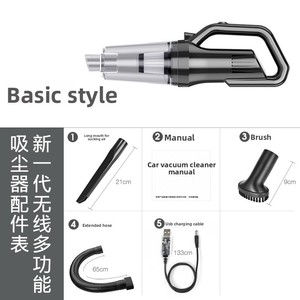 <span class=keywords><strong>Aspirateur</strong></span> <span class=keywords><strong>sans</strong></span> <span class=keywords><strong>fil</strong></span> portatif pour voiture <span class=keywords><strong>et</strong></span> maison avec moteur <span class=keywords><strong>sans</strong></span> balais, aspiration puissante, fonctionnement <span class=keywords><strong>silencieux</strong></span>, utilisation à sec, élimination des acariens - Product Image 4