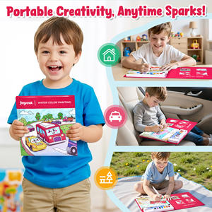 Альбом для раскрашивания акварелью Joycat: на заказ, для детей <span class=keywords><strong>2</strong></span>-8 лет, для девочек и мальчиков - Product Image 3